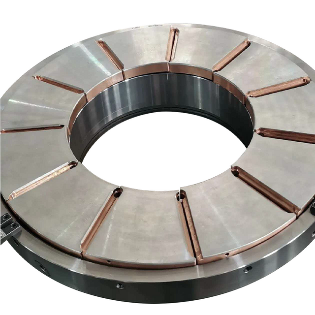 Matibay na Babbitt Thrust Pad para sa Tilting Pad Thrust Bearing