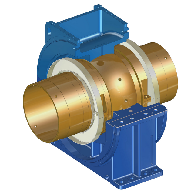White Metal Sliding Bearing Industrial Plain Bearing para sa Cement Mill Heavy Machinery