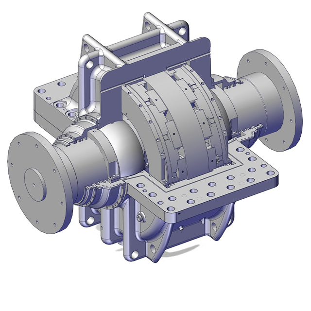 De-kalidad na Industrial White Metal Hydrodynamic Bearing Tilting Pad Babbitt Bearing para sa Steam Turbine